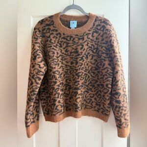 Super soft leopard print sweater